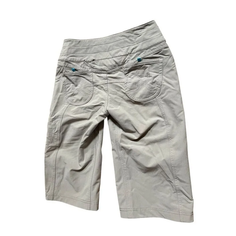 Lululemon Hiking Chino Bermuda Shorts In Tan Women’s 4